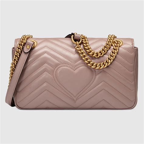 gucci marmont bag with heart on back|what makes gucci marmont bag.